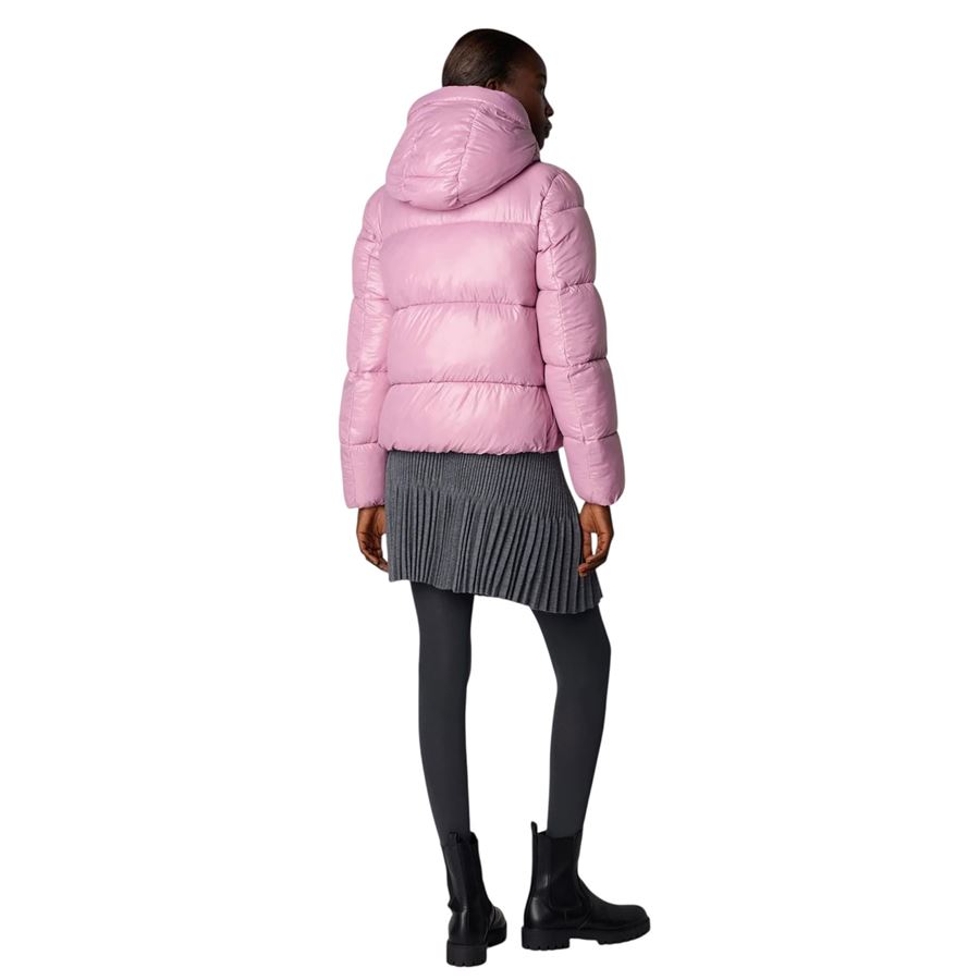 Biddy piumino da donna Animal Free con cappuccio Save The Duck | D31989W/LOVE280044